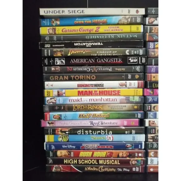 Lot Of 40 Used Action Comedy Suspense Thriller Movies DVD Estate Sale ~ Trl4#7